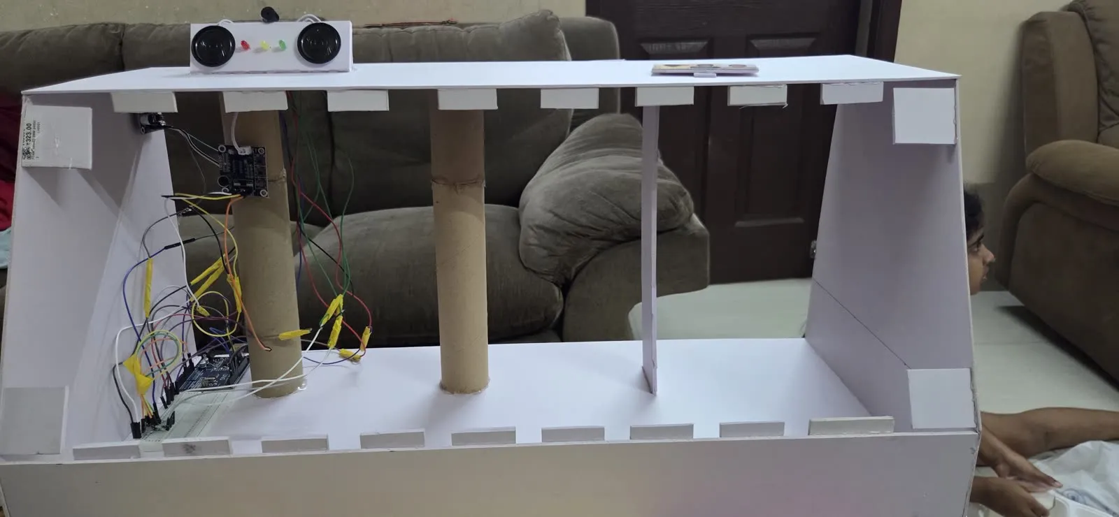 Sleep detection system — Arduino working model with sensors